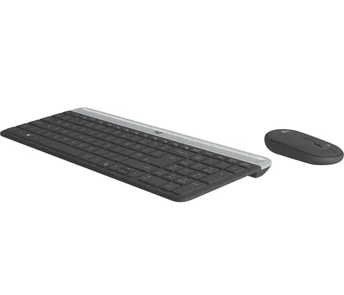 920-009198 teclado Ratón incluido Universal RF inalámbrico QWERTY Español Grafito - Imagen 2