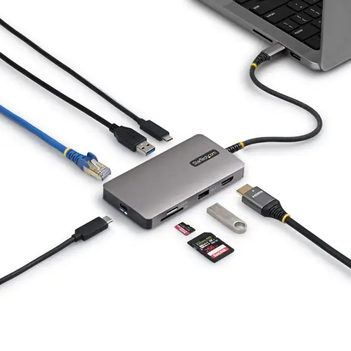 ADAPTADOR MULTIPUERTOS USB-C CABL HDMI 4K60HZ - 140W - USB 10GB - Imagen 4