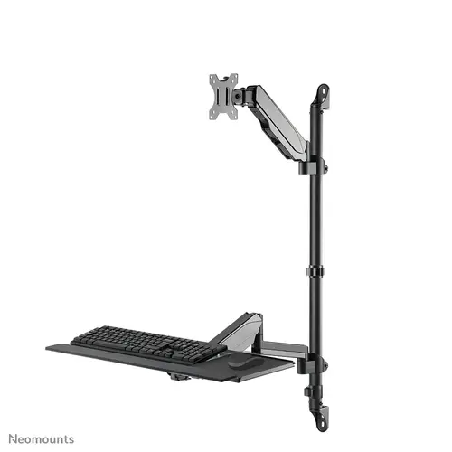 WL90-325BL1 Soporte de pared para puesto de trabajo de pie/sentado 17-32" - resorte de gas - Imagen 2
