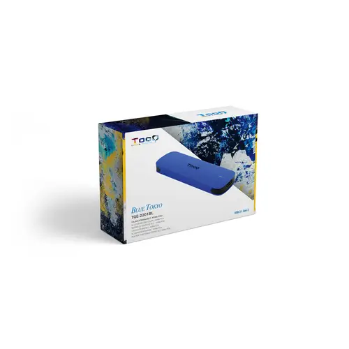 Caja externa para SSD M.2 NVMe, Azul - Imagen 3