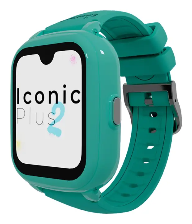 Iconic Plus 2 4,52 cm (1.78") 40 mm Digital Pantalla táctil 4G Color menta Wifi GPS (satélite)