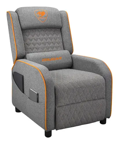 Ranger One Butaca para jugar Asiento acolchado tapizado Gris, Naranja - Imagen 10