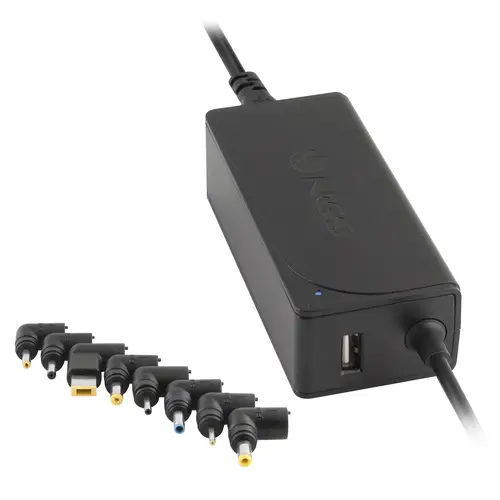 W-70W adaptador e inversor de corriente Interior Negro - Imagen 1