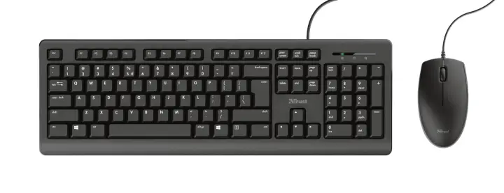 Primo teclado Ratón incluido Universal USB QWERTY Español Negro