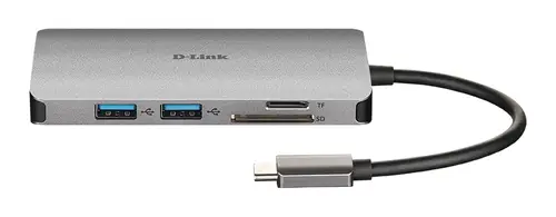 DUB-M810 base para portátil y replicador de puertos Alámbrico USB 3.2 Gen 1 (3.1 Gen 1) Type-C Aluminio - Imagen 3