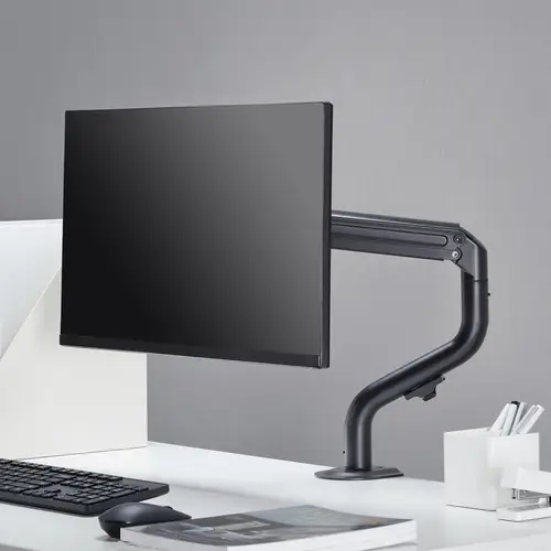 Soporte de Mesa ECO Contrapeso Giratorio e Inclinable para Monitor/TV 8Kg (3 Pivotes, 1 Brazo) de 17-32, Negro - Imagen 7