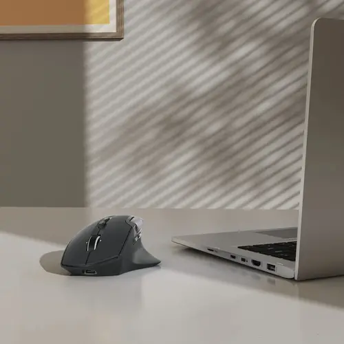 WM-900 ratón Oficina mano derecha RF Wireless + Bluetooth Óptico 3200 DPI - Imagen 8