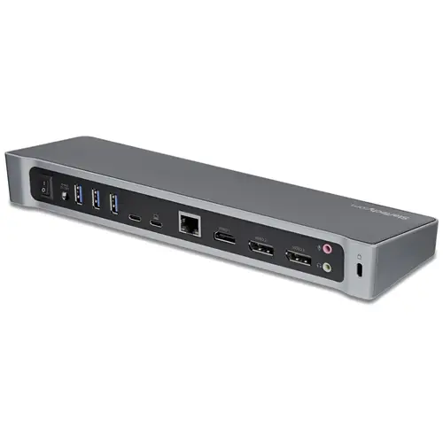 Dock USB-C para 3 Monitores 4K - Hub Ladrón de 5 Puertos USB 3.2 5Gbps - HDMI y DisplayPort - Mac y Windows - Docking Station - PD 100W - Imagen 2