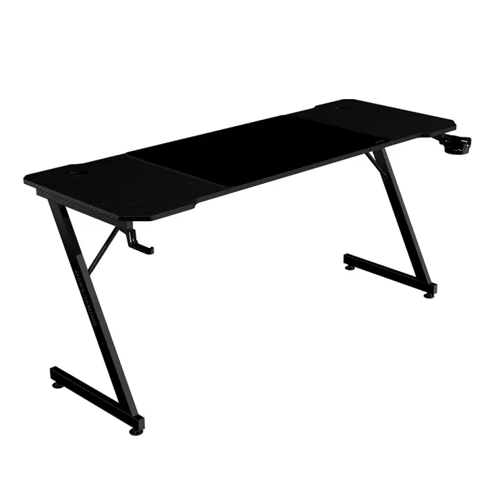 MGD-X160, Mesa Gaming Ergonómica, Superficie en Fibra de Carbono..