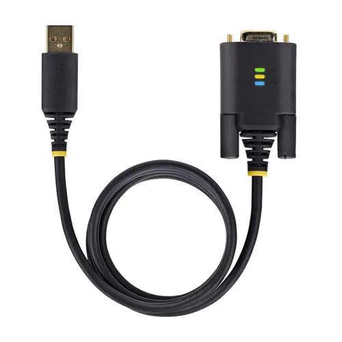 Cable Adaptador USB a Serie DB9 RS232 FTDI de 2m - Retención COM - Tornillos DB9 Intercambiables - USB-A a DB9 RS232 - Protección ESD - Windows/macOS/Linux - Imagen 6