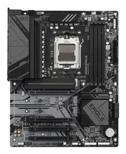 B650 EAGLE Placa base - AMD Ryzen serie 9000, VRM de 12+2+2 fases, hasta 7600 MHz DDR5 (OC), 1xPCIe 5.0 + 2xPCIe 4.0 M.2, LAN GbE, USB 3.2 Gen 2 - Imagen 2