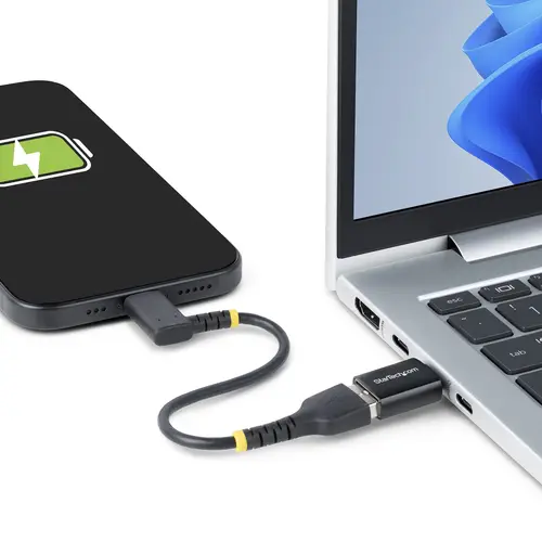 Adaptador USB-C a USB-A - USB Tipo C 5Gbps - Conversor USB Tipo C a USB-A - USB-C Macho a USB-A Hembra - Carcasa de Metal - Imagen 7