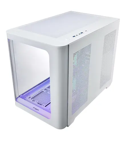 S380-WA Carcasa Mini Tower mITX, mATX Blanco ARGB - Imagen 6