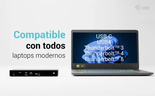 Thunderbolt4 Triple Display Docking Station + Power Delivery 96W - Imagen 6
