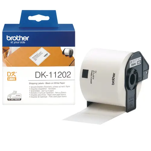 DK-11202 cinta para impresora de etiquetas Negro sobre blanco - Imagen 1
