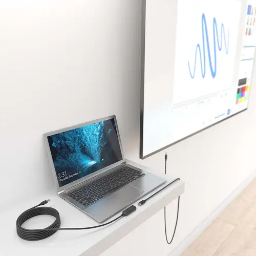 Cable USB 2.0 Prolongador con Amplificador, Tipo A/M-A/H, Negro, 10m - Imagen 5