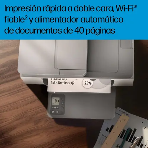 LaserJet M234sdw Inalámbrico Multifunction Blanco y negro Impresora, Fotocopiadora, escáner  Dúplex - Imagen 9