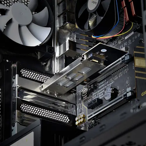 Tarjeta PCIe x4 a SSD NVMe M.2 - Rack Móvil Backplane con Bandeja Removible Hot Swap Intercambiable en Caliente - Bahía de Unidad PCIe 4.0/3.0 - con Llave - Imagen 9