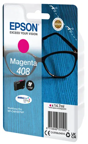 Singlepack Magenta 408 DURABrite Ultra Ink - Imagen 2
