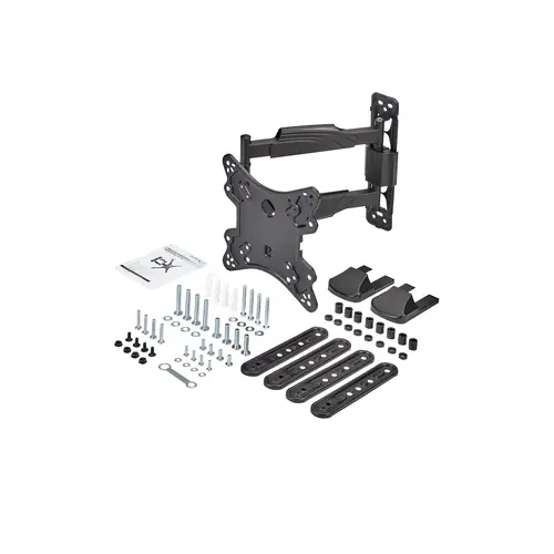 Soporte de Pared para TV de Movimiento Completo - Pantallas VESA de 32"-55" (35kg) - Soporte Universal para Pantalla Plana de Perfil Bajo - Brazo Articulado Resistente Ajustable en Inclinación/Giro - Imagen 8