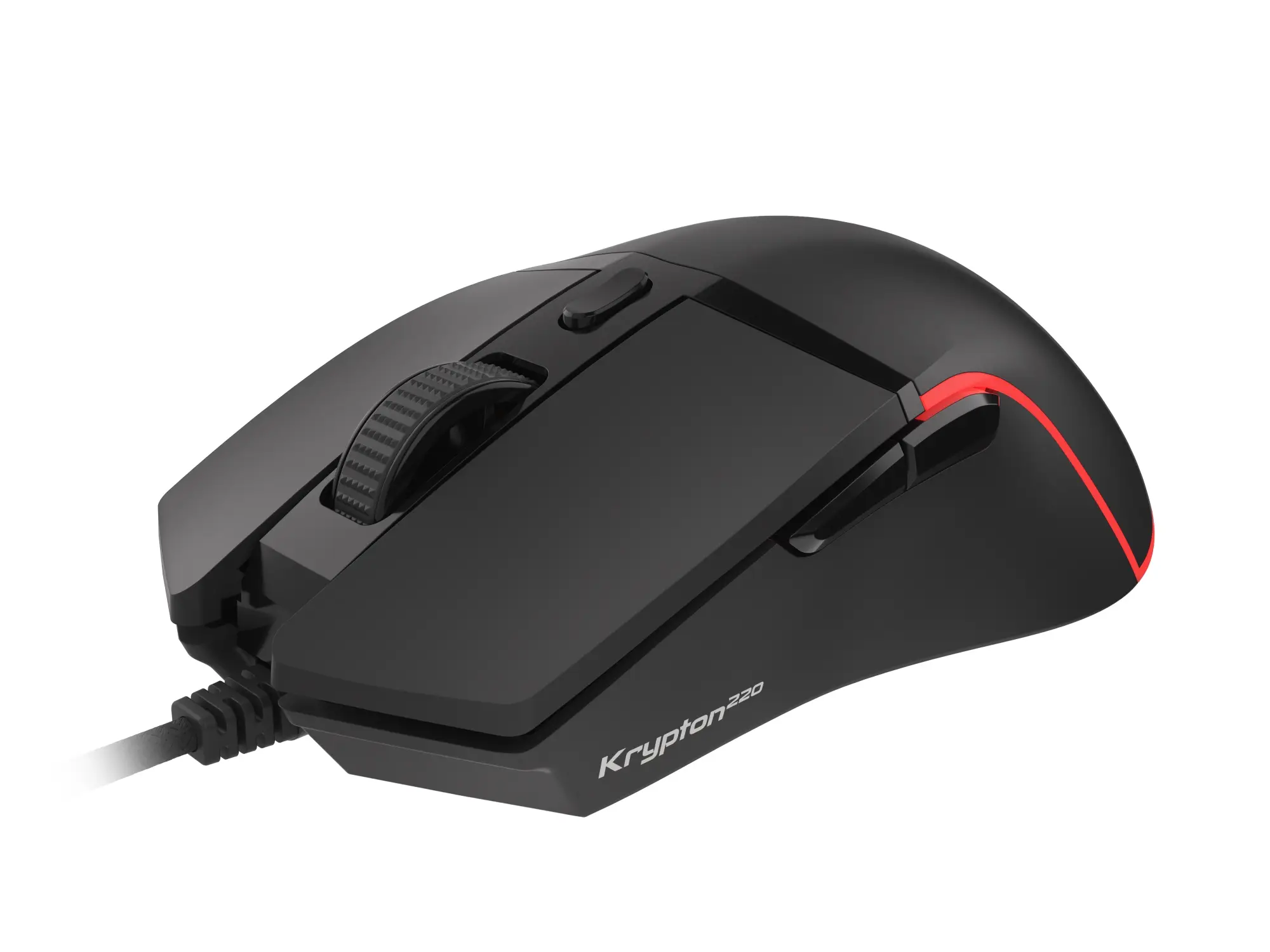 Krypton 220 ratón Juego mano derecha USB tipo A Óptico 6400 DPI