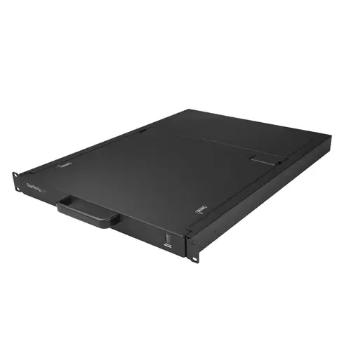 Consola KVM de 8 puertos para Montaje en Rack - Teclado QWERTY - con Cables de 1,8m - Conmutador KVM con Monitor LCD de 19" - Switch KVM LCD 1U OSD - 50.000 MTBF - USB + VGA - Imagen 5