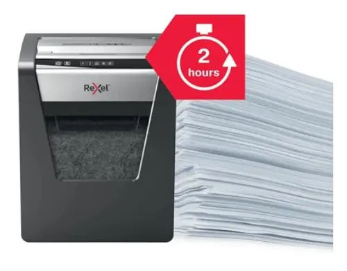 Momentum M510 triturador de papel Microcorte Negro - Imagen 7