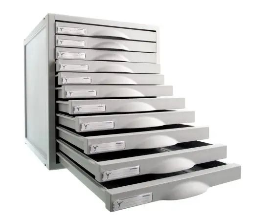 8211C GS cajonera para oficina Gris