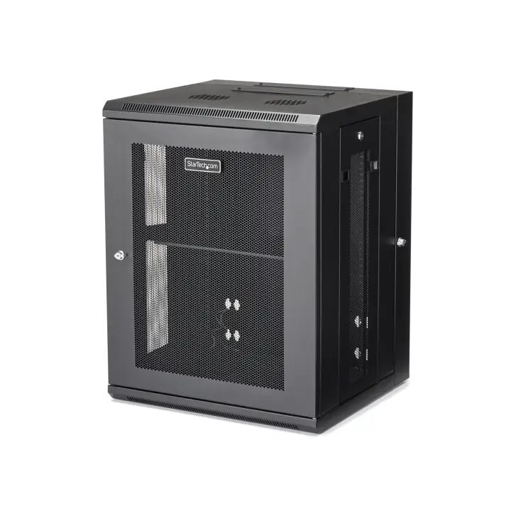 Armario Rack de Pared para Servidores 15U 19" 4 Columnas y Estant..