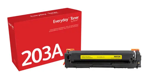 Everyday El tóner Everyday Amarillo de Xerox es compatible con HP 203A (CF542A), Capacidad estándar - Imagen 1