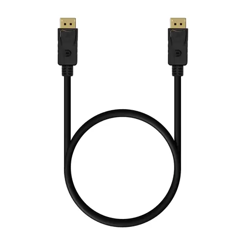 Cable DISPLAYPORT V1.2 4K@60Hz, DP/M-DP/M, Negro,1.5M - Imagen 3