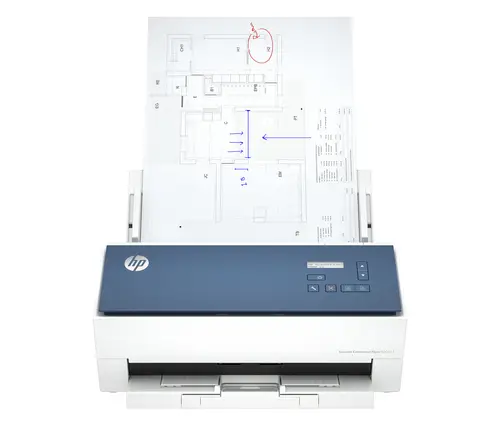 ScanJet Enterprise Flow 9000 s1 ADF + escáner alimentado por hojas 600 x 600 DPI A3 Azul, Blanco - Imagen 7