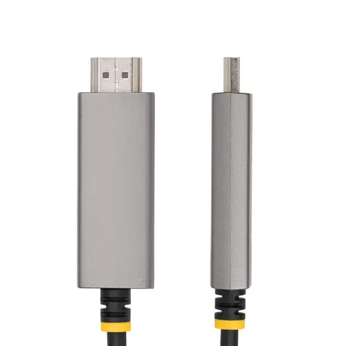 136B-USBC-HDMI213M adaptador de cable de vídeo 3 m USB Tipo C HDMI tipo A (Estándar) Gris - Imagen 2