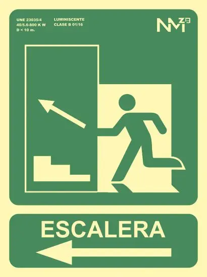 6170-13H VE señal de seguridad 125 pieza(s) Placa de señal de seguridad