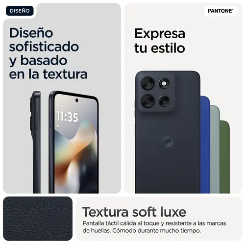 moto g56 5G 17,1 cm (6.72") Ranura híbrida Dual SIM Android 15 USB Tipo C 8 GB 512 GB 5200 mAh Negro - Imagen 15
