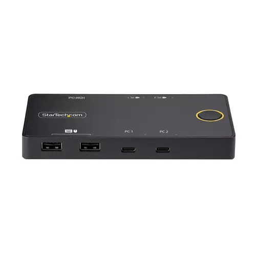 C2-H46-UC2-PD-KVM interruptor KVM Negro - Imagen 3