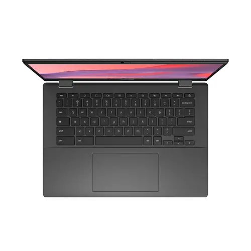 Chromebook CM14 Flip CL1402FM2A-EC0224 - Ordenador Portátil 14" Full HD (MediaTek Kompanio 520, 8GB RAM, 128GB eMMC, ARM Mali-G52 MC2, ChromeOS) Gris Gravidad - Teclado QWERTY español - Imagen 5