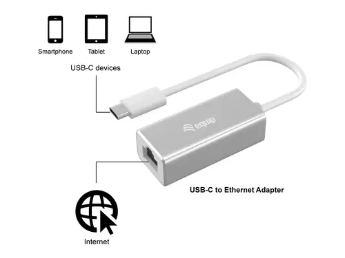 Adaptador de red Gigabit de USB-C a RJ45 - Imagen 2