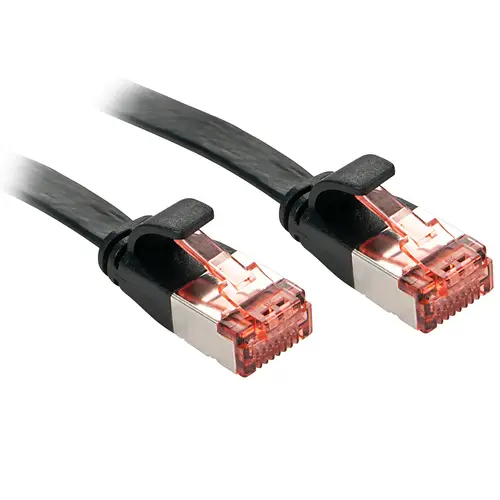 RJ45 Cat.6 U/FTP 5m cable de red Negro Cat6 U/FTP (STP) - Imagen 1