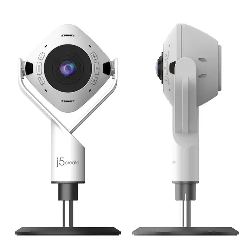 JVU368-N Cámara web con altavoz alimentado por IA de 360° - Imagen 4