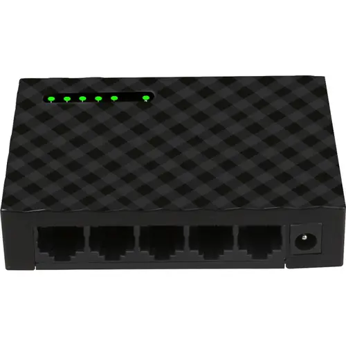 GES5000 No administrado Gigabit Ethernet (10/100/1000) Negro - Imagen 3