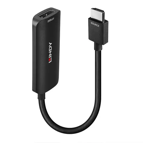 38327 adaptador de cable de vídeo 157 m HDMI tipo A (Estándar) DisplayPort Negro - Imagen 1