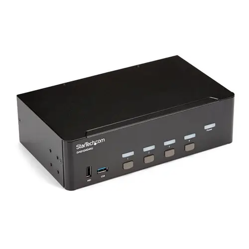 Switch Conmutador KVM de 4 Puertos HDMI - 4K de 30Hz - de Pantalla Doble - Imagen 1