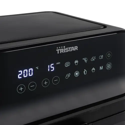 FR-9037 freidora Sencillo 6,2 L Independiente 1350 W Freidora de aire caliente Negro - Imagen 3