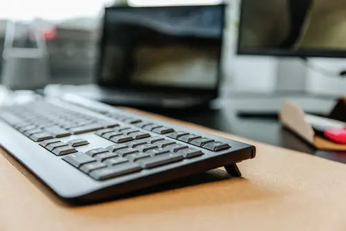 KW 3000 teclado Universal RF inalámbrico QWERTY Español Negro - Imagen 3