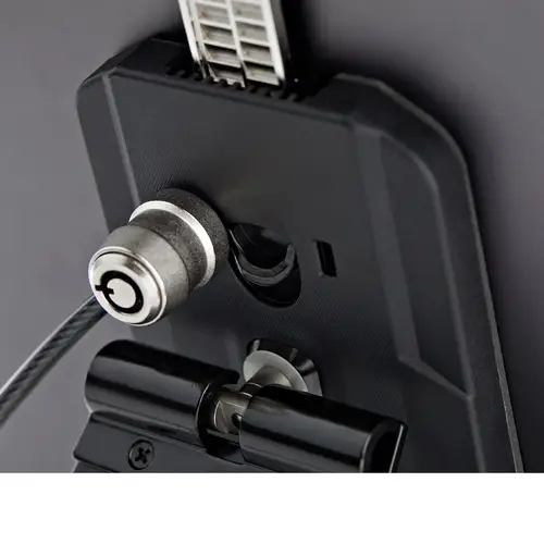 Soporte Seguro para Tablet con Cable de Seguridad con Candado K-Slot - Base para Tablets de 7,9 a 13 Pulgadas - Soporte Universal Ajustable de Sobremesa para Tablet - Soporte Antirrobo - Imagen 7