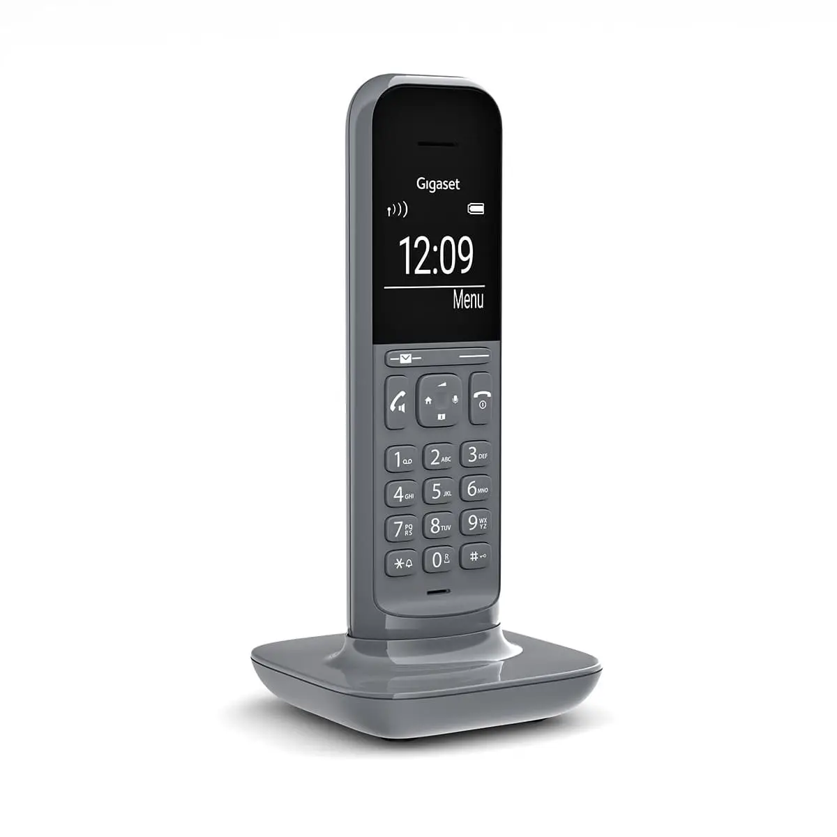 CL390 Teléfono DECT/analógico Identificador de llamadas Gris