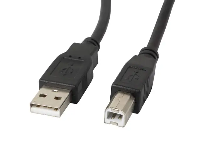 CA-USBA-10CC-0050-BK cable USB USB 2.0 5 m USB B Negro