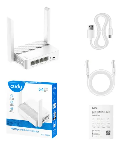 WR300 router inalámbrico Ethernet rápido Banda única (2,4 GHz) Blanco - Imagen 6