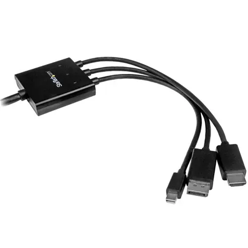 Cable Conversor HDMI, DisplayPort o Mini DisplayPort a HDMI de 2m - Adaptador DP y Mini DP - Imagen 3